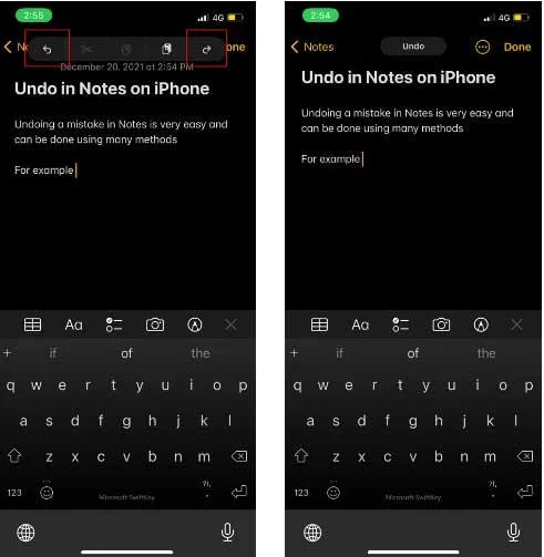 Kā atsaukt un atjaunot piezīmes iPhone tālrunī