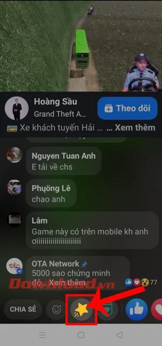 Navodila za dodeljevanje zvezdic igralcem iger na Facebook Gaming