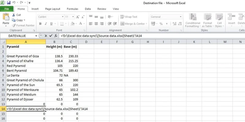 Πώς να συγχρονίσετε δεδομένα σε έγγραφα του Microsoft Excel