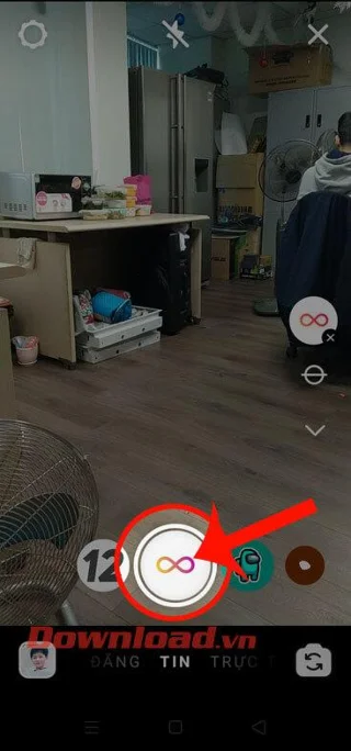 Navodila za snemanje videoposnetkov z učinkom bumeranga na Instagramu