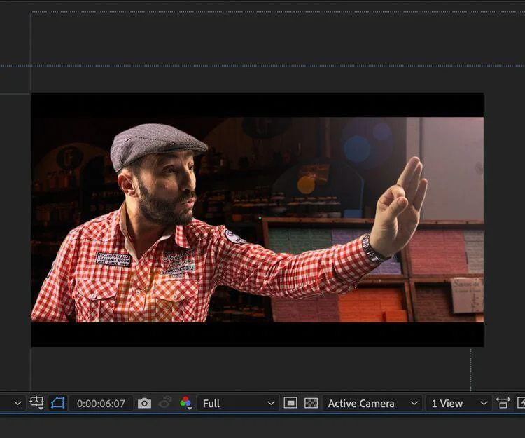 Keylight spraudņa izmantošana programmā After Effects