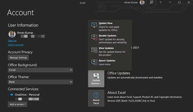 A Nincs elég memória a Microsoft Excel futtatásához hiba elhárítása Windows rendszeren