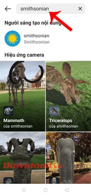 Инструкции за разглеждане на изложбата 3D Museum в Instagram