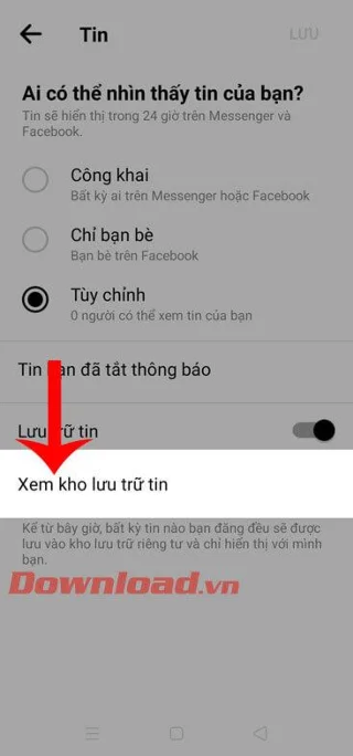 Navodila za pregledovanje zgodb, objavljenih na Facebooku