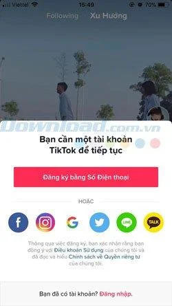 Kā izmantot TikTok videoklipus kā tālruņa fonu