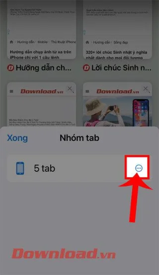 Utasítások az összes hivatkozás másolásához a Safari iOS 15 rendszerrel