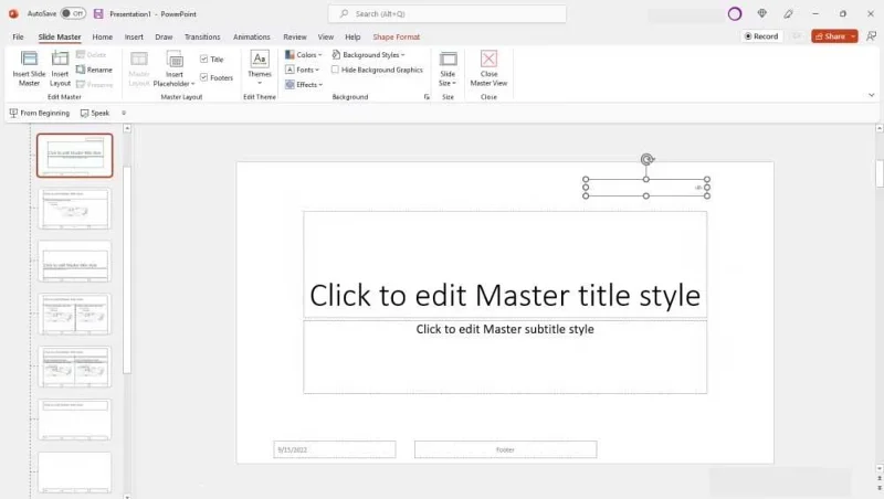 Kā pievienot vai noņemt slaidu numurus programmā PowerPoint
