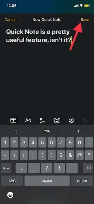 IOS&nbsp;16: kā aktivizēt un lietot ātro piezīmi iPhone tālrunī