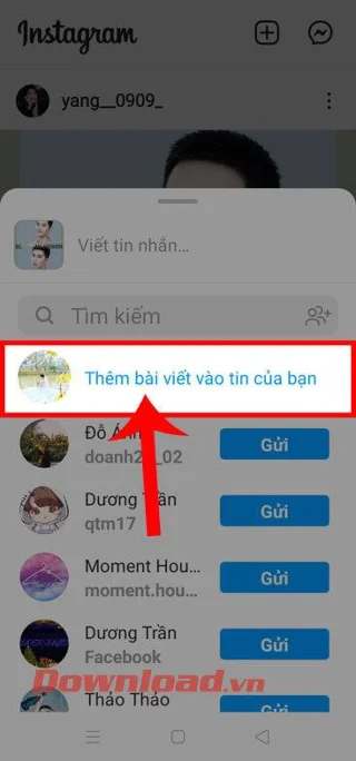 Navodila za ustvarjanje zapiskov o objavi na Instagram Story