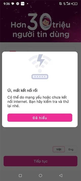 Navodila za odpravljanje napak e-denarnice MoMo