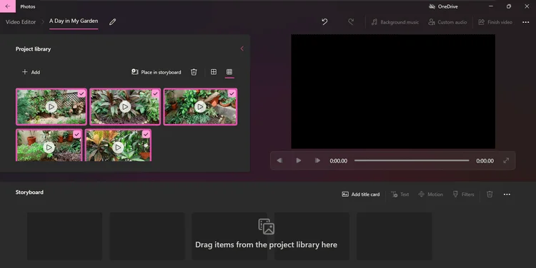Kako ustvariti videoposnetke z aplikacijo Fotografije v sistemu Windows 11
