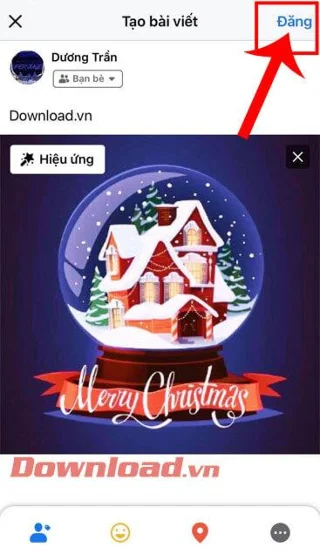 Инструкции за вмъкване на движещи се фото ефекти за публикуване във Facebook