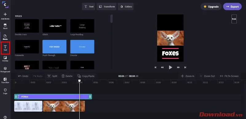 Инструкции за регистрация и използване на Clipchamp