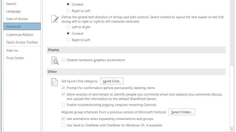 Kako popraviti, da je Outlook obstal na zaslonu za nalaganje profila