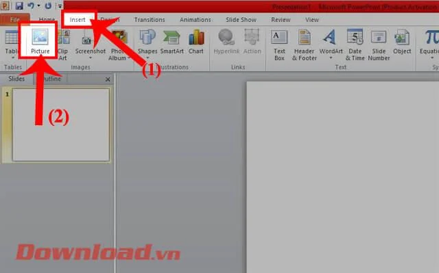 Οδηγίες για την κοπή εικόνων σε κύκλους στο PowerPoint