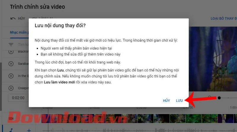 Инструкции за добавяне на музика към видеоклипове в Youtube