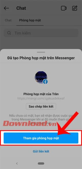 Navodila za skupinske video klice Messenger Rooms na Instagramu