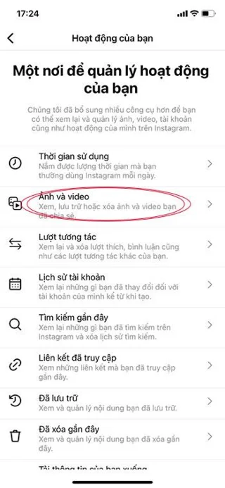 Kako izbrisati več objav hkrati na Instagramu