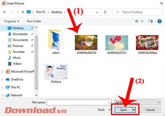 Οδηγίες για την κοπή εικόνων σε κύκλους στο PowerPoint