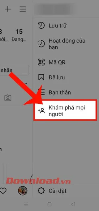 Norādījumi Instagram draugu atrašanai, izmantojot Facebook