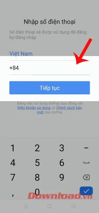 Инструкции за инсталиране и регистрация на Airpay акаунт
