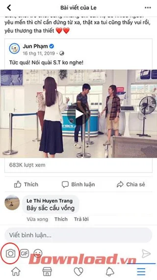 Kako komentirati podčrtati mavrični trend na Facebooku