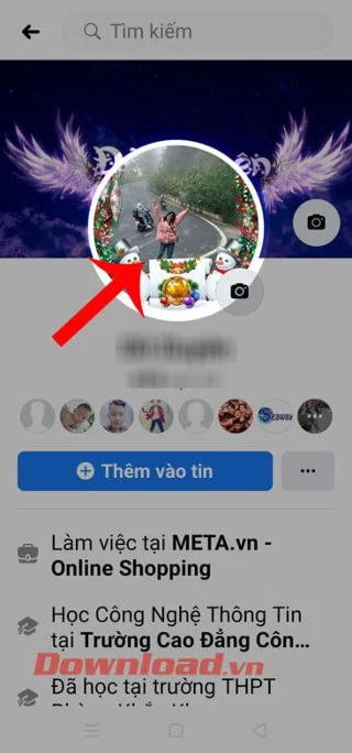 Norādījumi Facebook Story videoklipu lejupielādei tālrunī