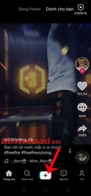 Инструкции за заснемане на видеоклипове за трансформация на аниме в Tiktok