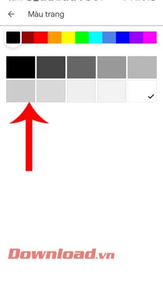 Инструкции за промяна на цвета на фона на страницата в Google Документи