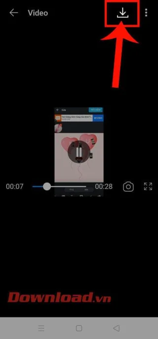 Norādījumi par videoklipu lejupielādi un saglabāšanu tālrunī vietnē Zalo