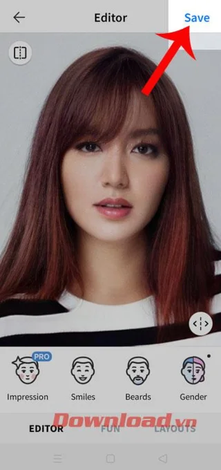 Norādījumi sejas maiņai, izmantojot lietojumprogrammu FaceApp