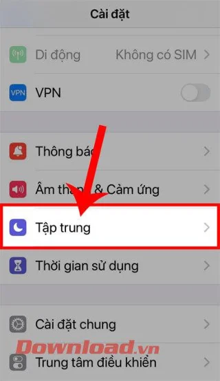 Norādījumi fokusa režīma instalēšanai un lietošanai operētājsistēmā iOS 15