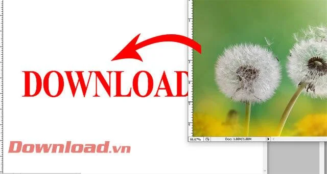 Navodila za integracijo fotografij v besedilo v Photoshopu