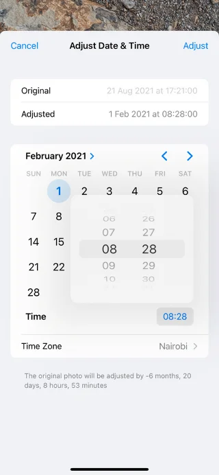 IOS 15: Hogyan lehet megváltoztatni a fényképek idejét és helyét az iPhone készüléken