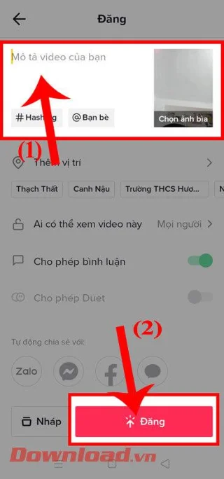 Norādījumi balsojumu izveidei vietnē TikTok