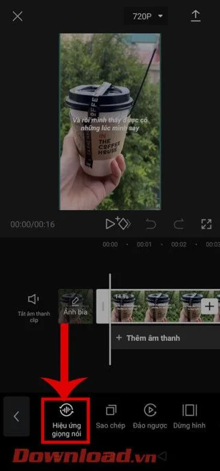 Pokyny pro změnu hlasu ve videích na CapCut