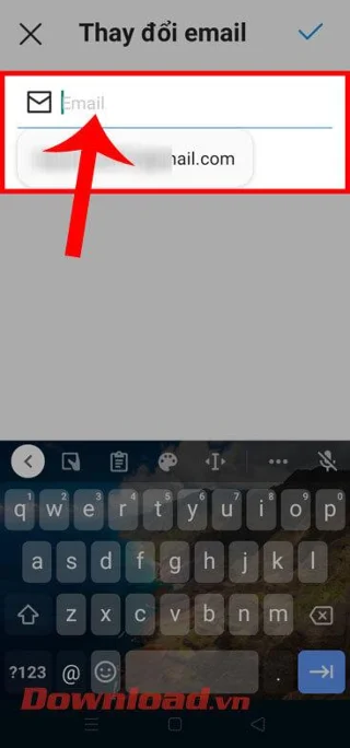 Navodila za spremembo e-poštnega naslova na Instagramu