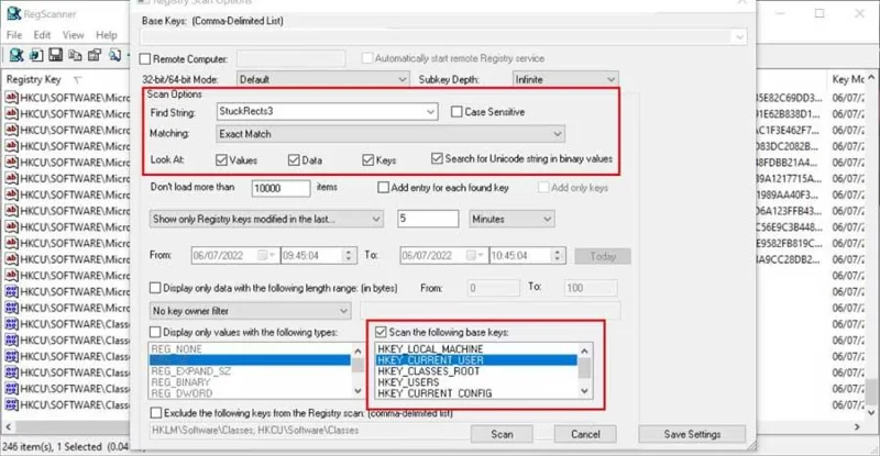 Kako hitro najti informacije v registru Windows