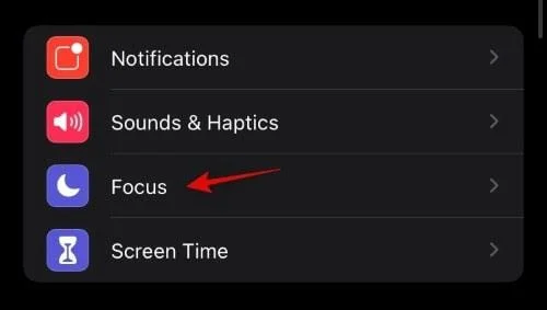Как да коригирате грешката на фокуса на iOS 15 не работи