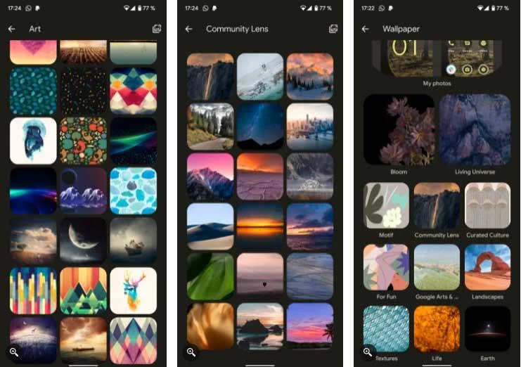 A Material You használata Android 12 rendszeren