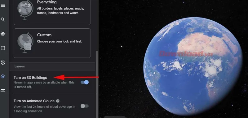 Как да видите сателитни изображения на къщата си в Google Earth