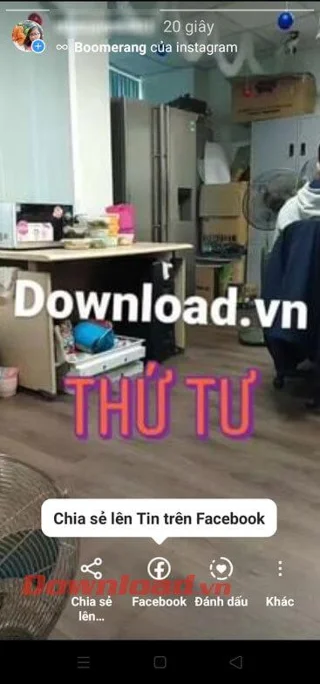 Navodila za snemanje videoposnetkov z učinkom bumeranga na Instagramu