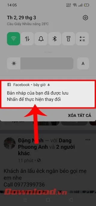 Navodila za ustvarjanje in iskanje osnutkov objav na Facebooku