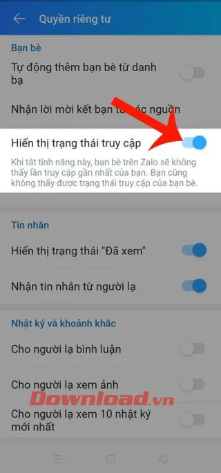Kā izslēgt paziņojumu Tikko piekļūts vietnē Zalo