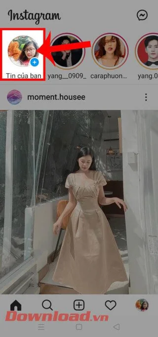 Norādījumi Instagram filtru ievietošanai esošajos fotoattēlos