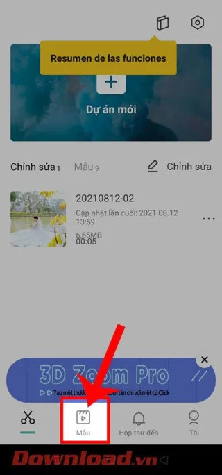 Navodila za ustvarjanje videoposnetkov transformacijskega slikanja na Capcut