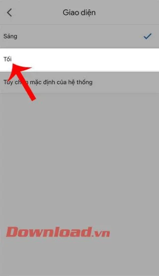 Navodila za vklop načina temnega ozadja za Gmail v telefonu