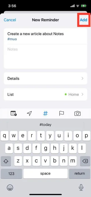 Как да сортирате напомняния на iPhone по етикет