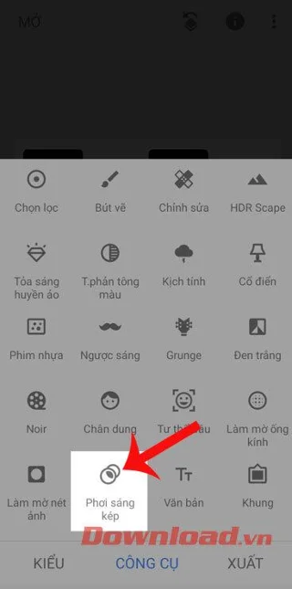 Kako urejati fotografije razdeljene v okvirje po novem Facebook trendu na telefonu