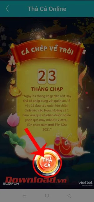 Spēlējiet spēli Fish Drop tiešsaistē vietnē My Viettel un saņemiet bezmaksas datu paketes, balss zvanus un SMS